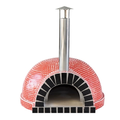10min openlucht het Verwarmen Ceramische Pizza Oven Wood Fired Stone Oven