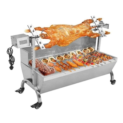 CSA-van de het Gasbarbecue van het Spitbraadstuk van de de Houtskoolbarbecue van het het Lamsvarken het Gasbarbecue met Spitgrill