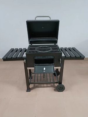 Draagbare de Houtskoolgrill van 40kgs CSA de Houten Brandende Grill van het 12,6 Duimroestvrije staal