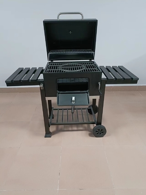 De openlucht Beweegbare Grill van de Houtskoolbarbecue