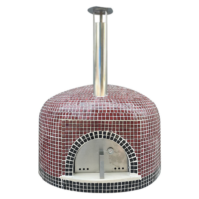 De baksteenkoepel stooft Multifunctie Ceramische Pizza Oven Brick Smoker Oven