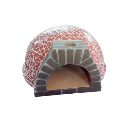 De vuurvaste 10 minuten Ceramische Draagbare Houten Brandende Oven van de Pizzaoven 70kgs