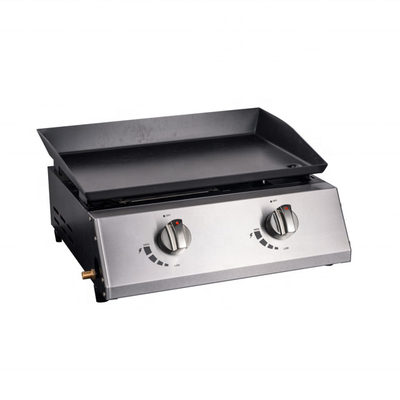 De openluchtplancha-Barbecue Op hoge temperatuur van het Grillcsa Gas met Plancha