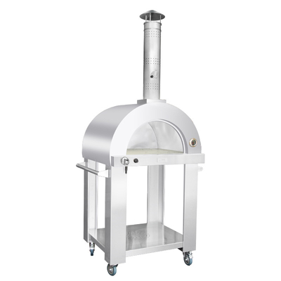 20000btu Oven van Oven Mobile Wood Fired Pizza van de roestvrij staal de Hout In brand gestoken Pizza