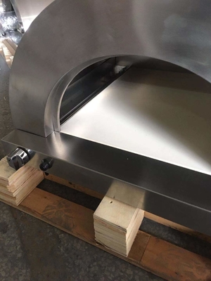 20000btu Oven van Oven Mobile Wood Fired Pizza van de roestvrij staal de Hout In brand gestoken Pizza
