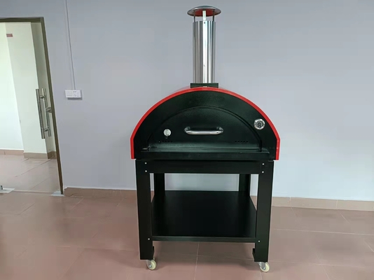AGA-Oven van de Roestvrij staal de Hout In brand gestoken Pizza, Oven van de Baksteen de Hout In brand gestoken Pizza
