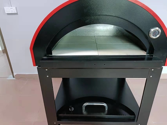 Ce-Oven 30mm van de Roestvrij staal Houten Pizza Dikke Roestvrij staal Houten Oven