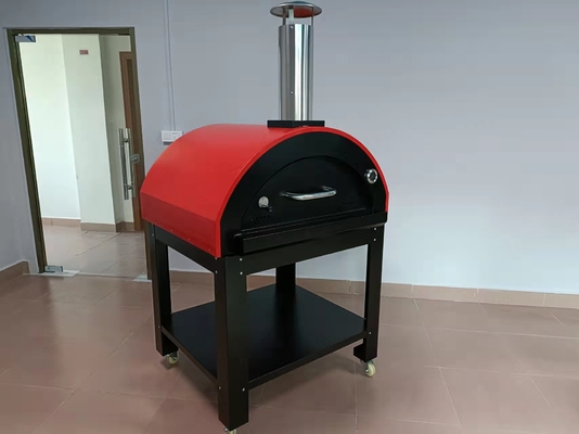 Draagbare het Roestvrije staalhout In brand gestoken Pizza Oven Easily Move van CSA