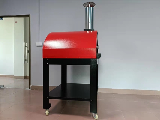 Draagbare het Roestvrije staalhout In brand gestoken Pizza Oven Easily Move van CSA