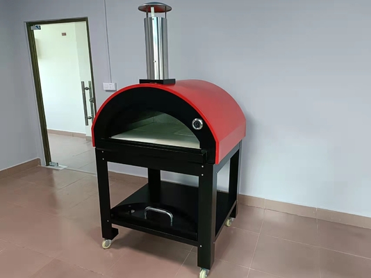 van het Staalhout In brand gestoken Oven Outdoor Wood Stove With van 410C CSA de Pizzaoven