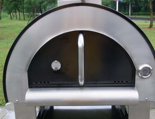 Duurzame Brandende Oven 750mm van de Roestvrij staalhout In brand gestoken Pizza