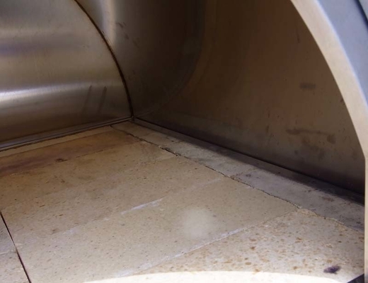 304S Oven 70cm van de roestvrij staalhout In brand gestoken Pizza de Openluchtoven van de Roestvrij staalpizza