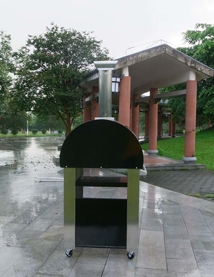 304S Oven 70cm van de roestvrij staalhout In brand gestoken Pizza de Openluchtoven van de Roestvrij staalpizza