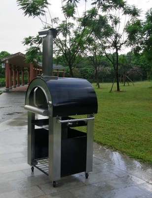 304S Oven 70cm van de roestvrij staalhout In brand gestoken Pizza de Openluchtoven van de Roestvrij staalpizza