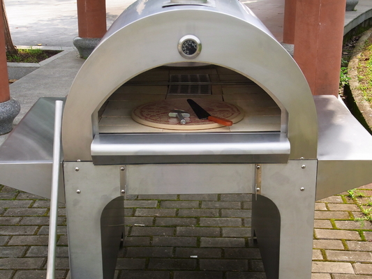 720mm AGA Oven van het de Ovencsa Hout In brand gestoken Fornuis van de Roestvrij staal de Hout In brand gestoken Pizza
